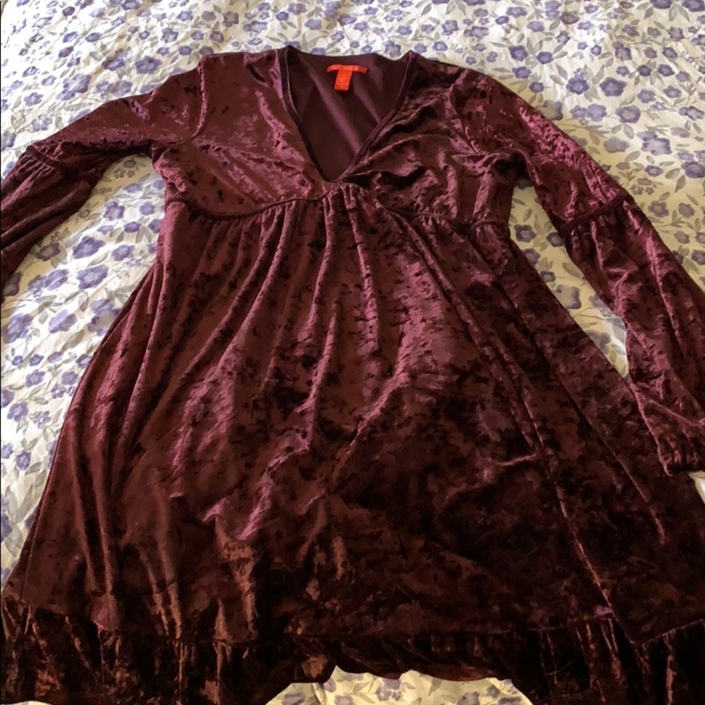Chelsea and Violet Velvet Dress